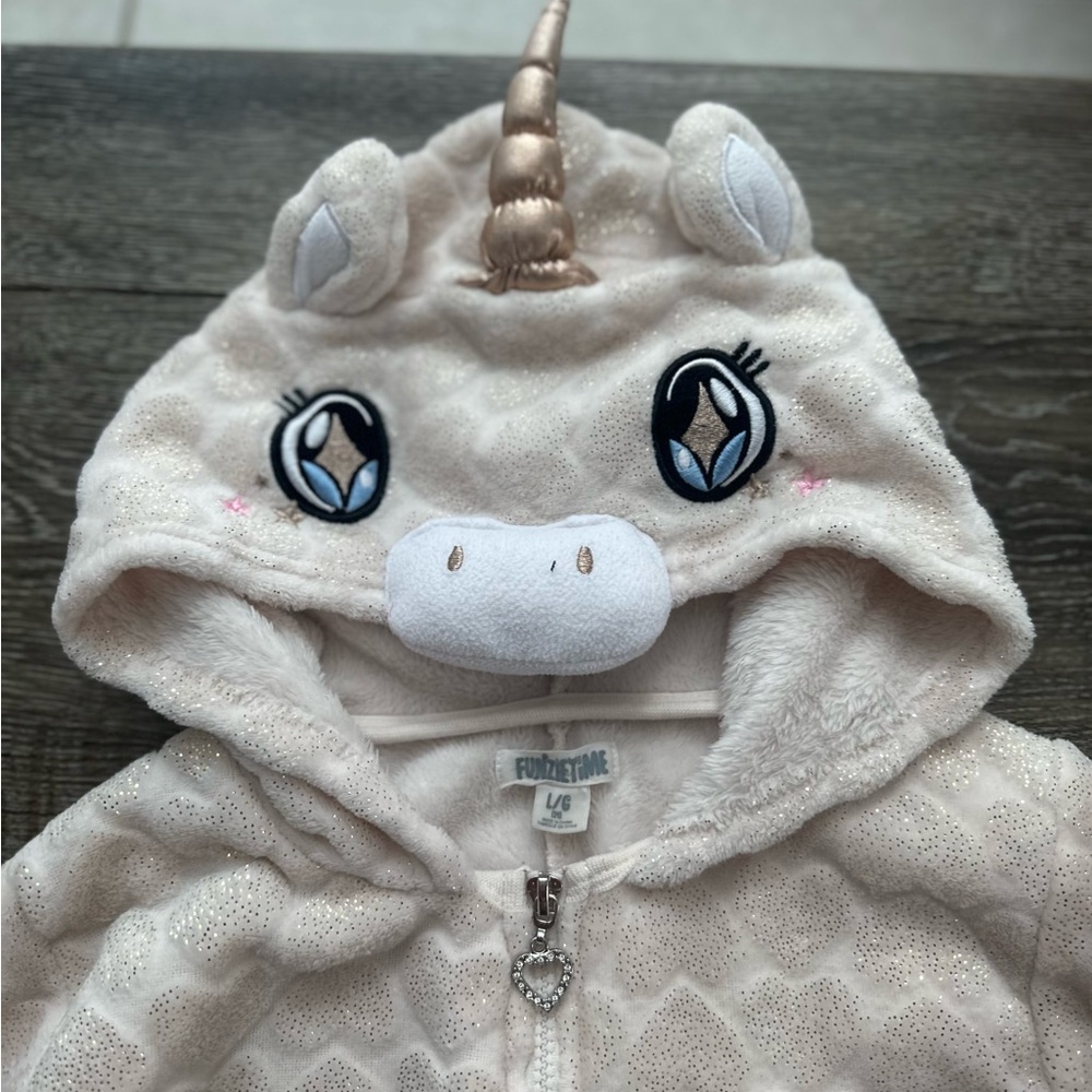 Cozy kids unicorn Halloween costumes/ size L - Picture 2 of 6